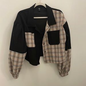 Checkered coat